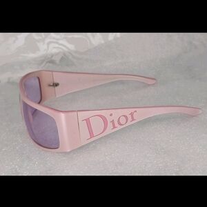 Dior Blush Pink Sunglasses Y2K